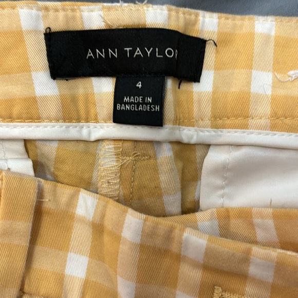 Yellow and white dress pants - Picture 2 of 2